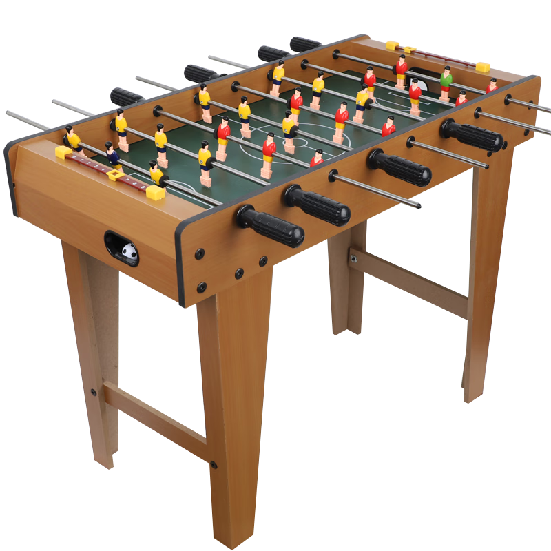Hongdeng Tabletop High-Leg 8-Rod Soccer Machine Toy, Indoor Two-Player Board Game, Birthday Gift for Boys