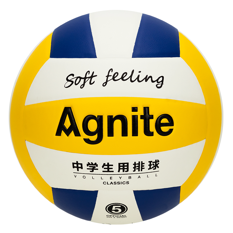 Deli Student-Specific Volleyball, Size 5, Upgraded PU Material, Wear-Resistant And Soft Volleyball for Middle School Students