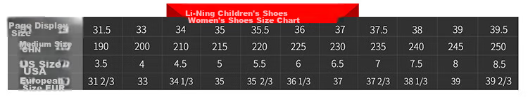 Li-Ning Children's Table Tennis Shoes, Boys And Girls Professional Table Tennis Sports Shoes, Training Shoes APTT022-2, White And Blue, Size 33 4