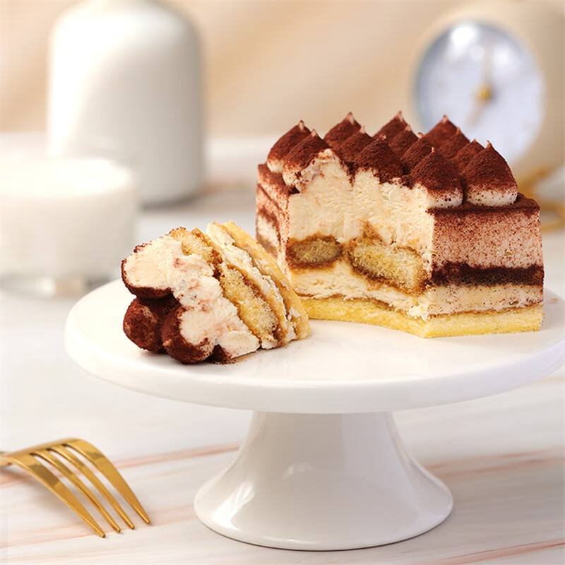 中粮香雪 提拉米苏蛋糕动物奶油 聚会休闲下午茶网红糕点生日蛋糕990g