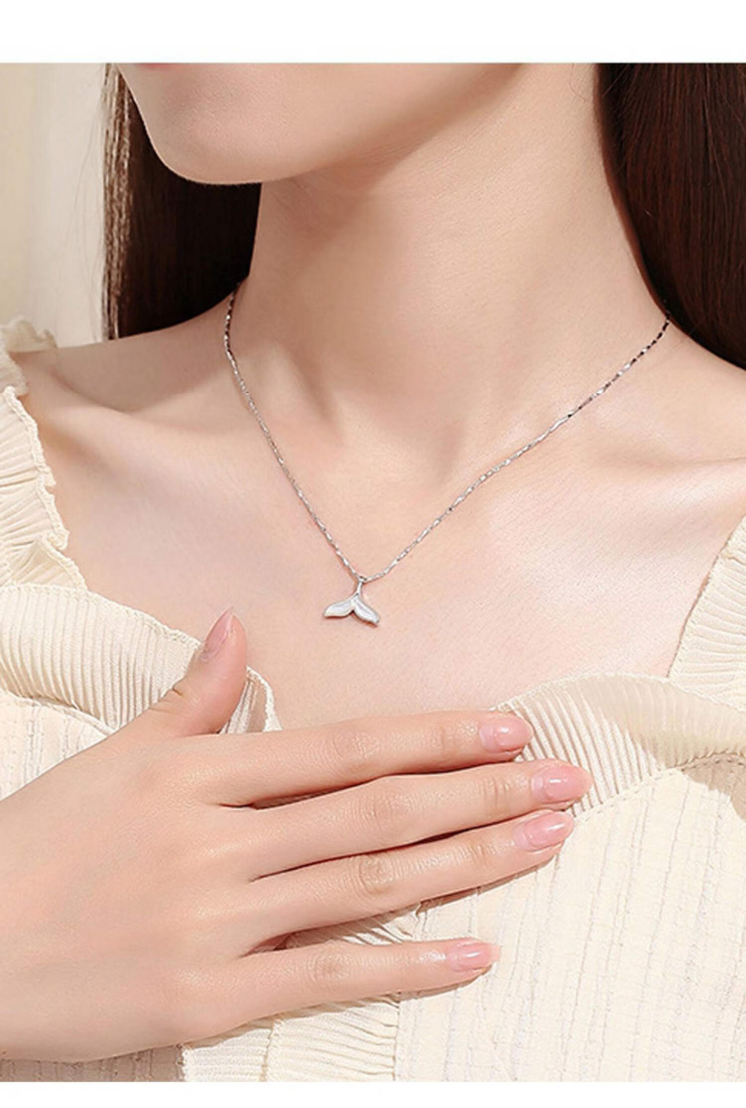 溪润项链女士生日圣诞节表白礼物送女朋友老婆闺蜜妈妈结婚纪念锁骨链