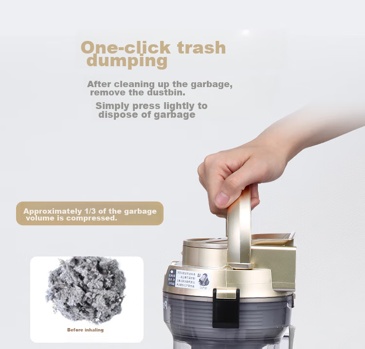 Panasonic [Dust Removal Device] Horizontal Wired Vacuum Cleaner, Powerful Suction for Home Use, Handheld Long Battery Life, Garbage Compressor, Cleaning Machine, Cat Hair Remover, Pet Hair Remover MC-8L85CNJ81 9