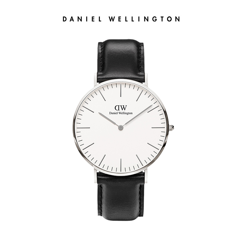 DanielWellington DW Men's Watch, Classic Leather Simple Fashion European And American Quartz Wristwatch, Birthday Gift for Boyfriend, DW020