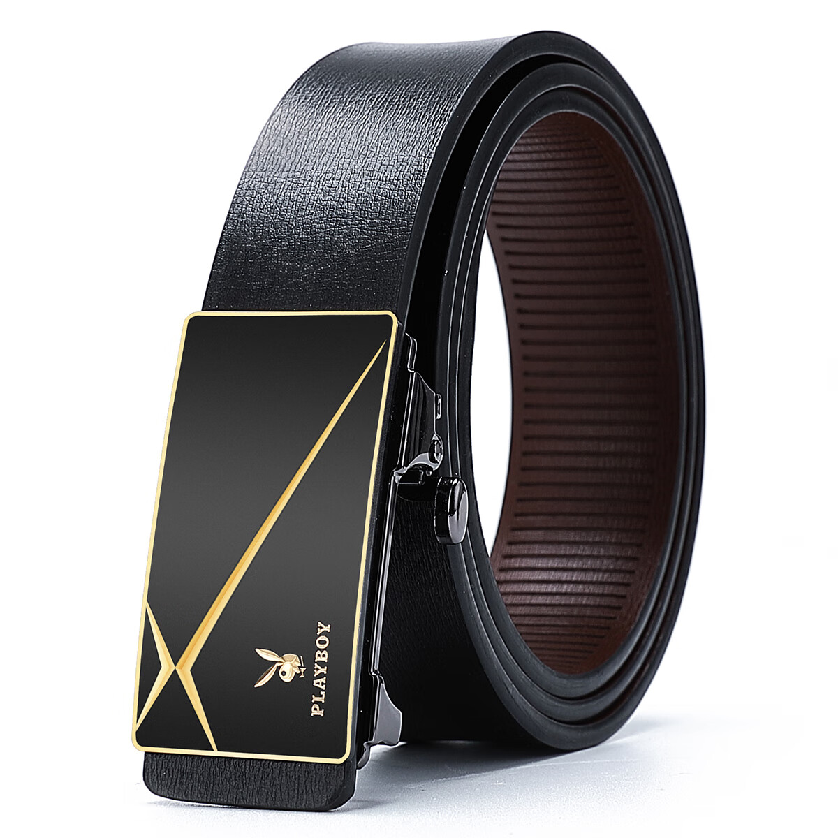 箱包皮具配件 男士皮带 花花公子(playboy) 花花公子男士皮带品牌