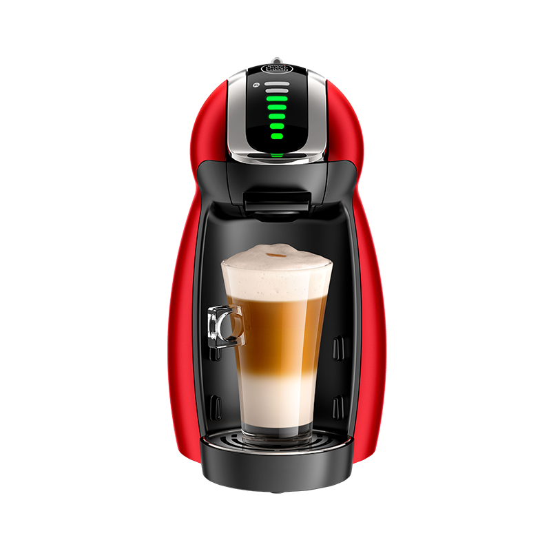DOLCE GUSTO, Nestle, Fully Automatic Portable Capsule Coffee Machine, Genio, Little Penguin Red Capsule Machine, for Home And Office Use