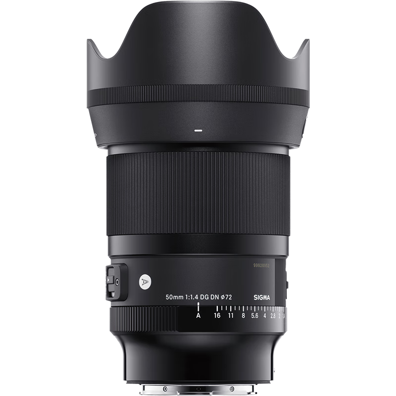 SIGMA Art 50mm F1.4 DG DN Full-Frame Mirrorless Large Aperture Prime Lens for Portraits, Live Streaming (Sony E-Mount)