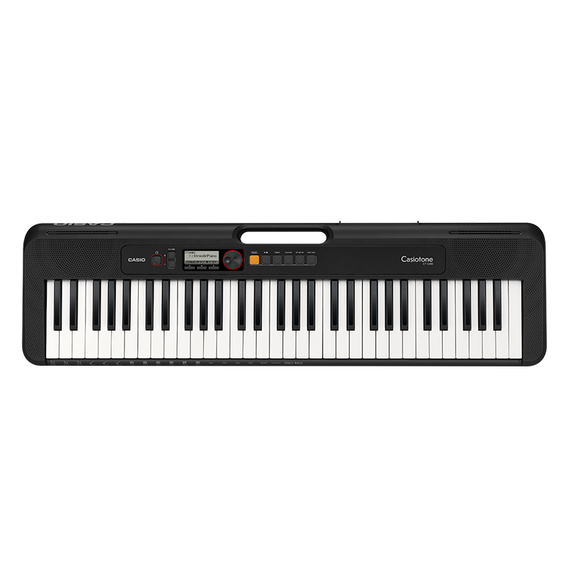 CASIO Electronic Keyboard CTS200 Black Stylish Portable Trendy Toy for Children And Adults, Entertainment And Learning, 61 Keys Standalone Model