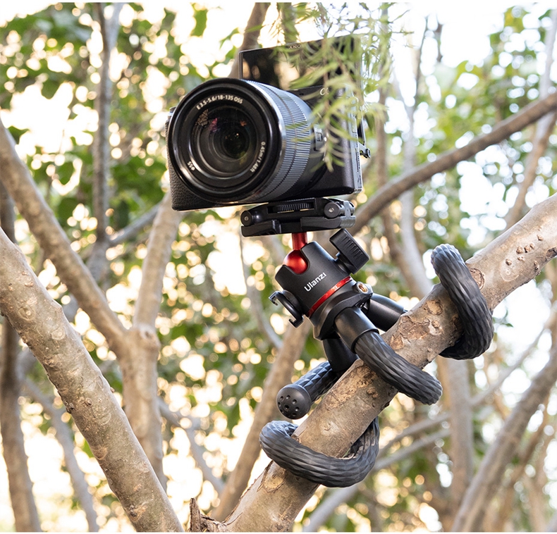 Ulanzi MT-33 Multifunctional Octopus Tripod Bluetooth Kit for Selfie, Smartphone, DSLR, Mirrorless Camera Universal Vlog Video Live Streaming Photography And Videography Stand 12