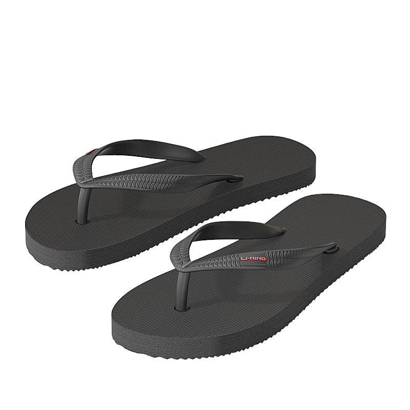 Li-Ning Slippers, Sports Sandals, Flip-Flops for Men And Women, Summer Style, Outdoor Wear, Odor-Resistant, Non-Slip, Durable, Suitable for Beach Activities
