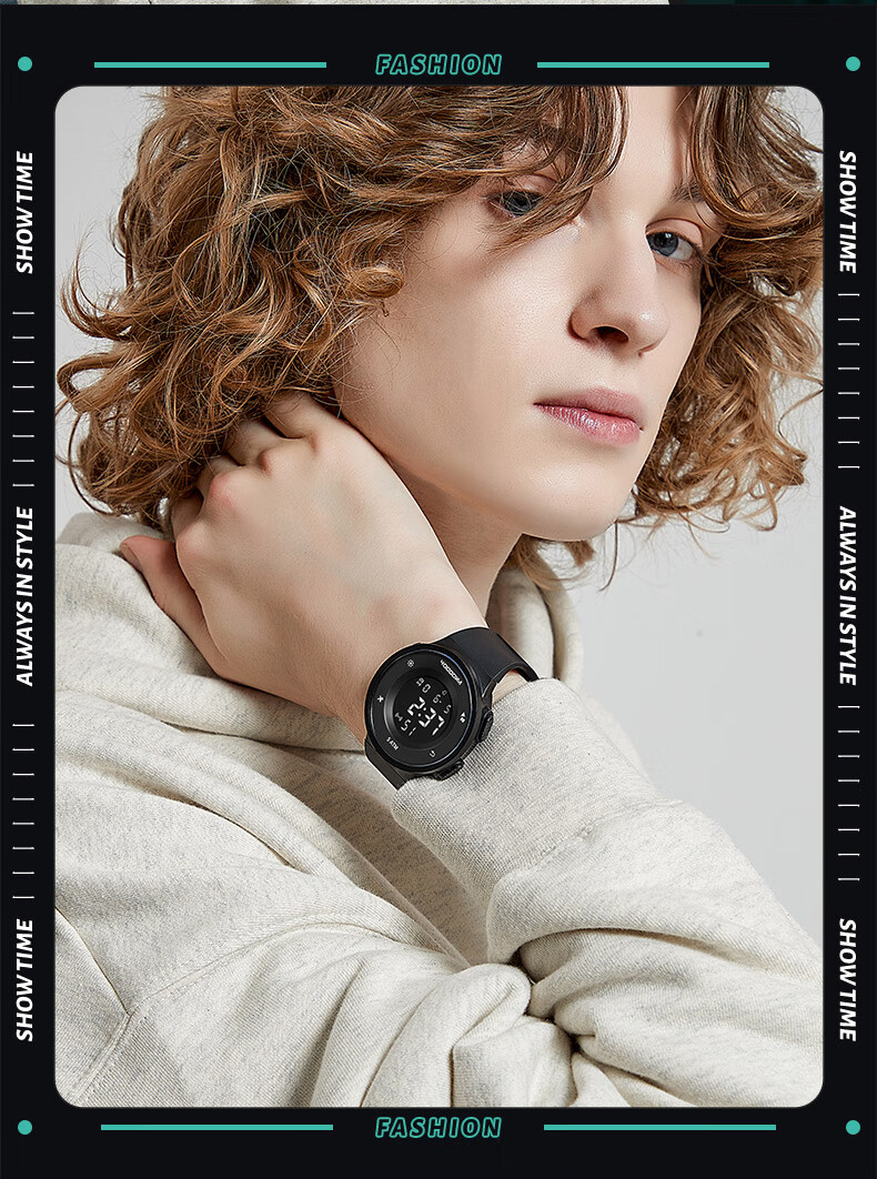 40,000 Kilometers Middle School Student Smart Lightweight Girls Sports Waterproof Vibration Alarm Clock Step Counter Wristband Children's Day Gift 4