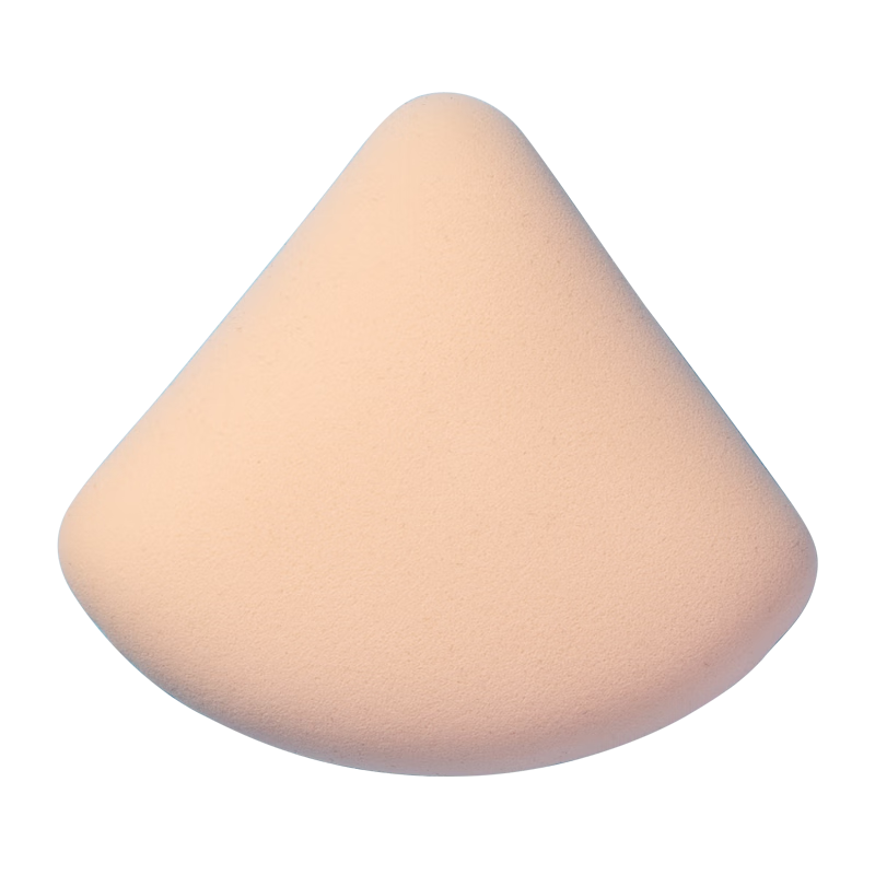 AOLANLA Cotton Candy Air Cushion Powder Puff Triangle Sponge Puff Dual-Use for Dry And Wet Foundation, Portable Individual Storage Box, Base Makeup Tool