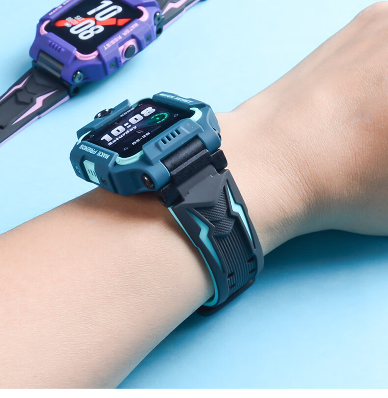 Xuanyi Suitable for Xiaotiancailiang Children's Phone Watch Z11/Z10/Youth Edition Z9pro/z9/Z8A/Z7S/Z6P/Q3/D3 Creative Strap with Doll Pendant, Neck Rope, Nebula Pink 2