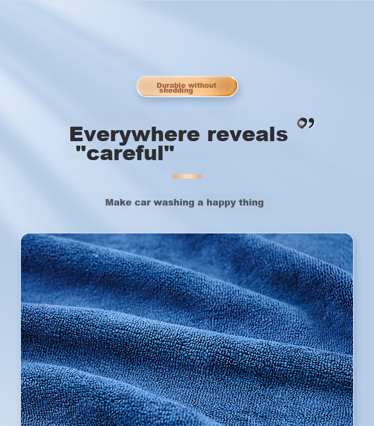 BIAZE Car Wash Towels, 40*40cm, 4 Pack, Thickened, Specially Designed for Interior And Glass Cleaning, Absorbent Car Cloths 21