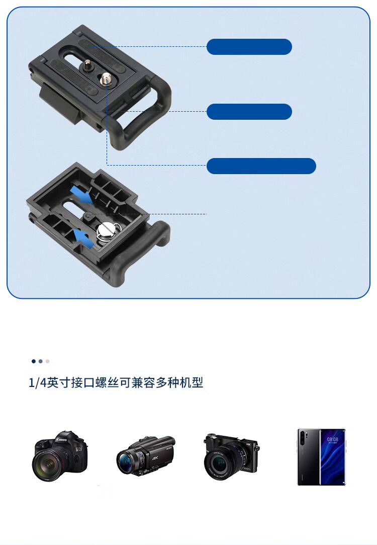 Benro T981 Portable Mirrorless DSLR Camera Grip, Vertical Shooting 3D Gimbal, Video Interview Live Streaming Photography Camera Equipment, Temperature Measurement Device, Phone Clamp, Hydraulic Tripod 10