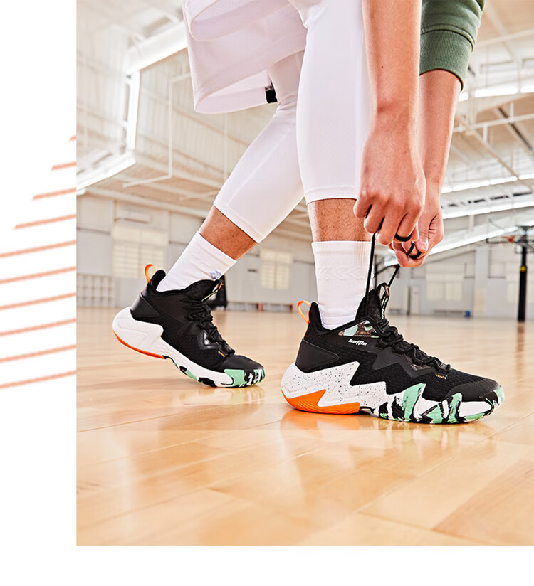 Jordan Basketball Shoes Men's Mesh Break Shadow 2 High-Top Durable Practical Student Sports Shoes 13