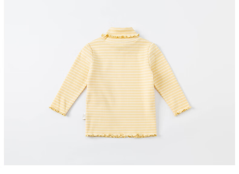 DAVE & BELLA Kids Pullover Girls Long Sleeve Turtleneck Winter T-Shirt Baby Stylish Base Shirt 9