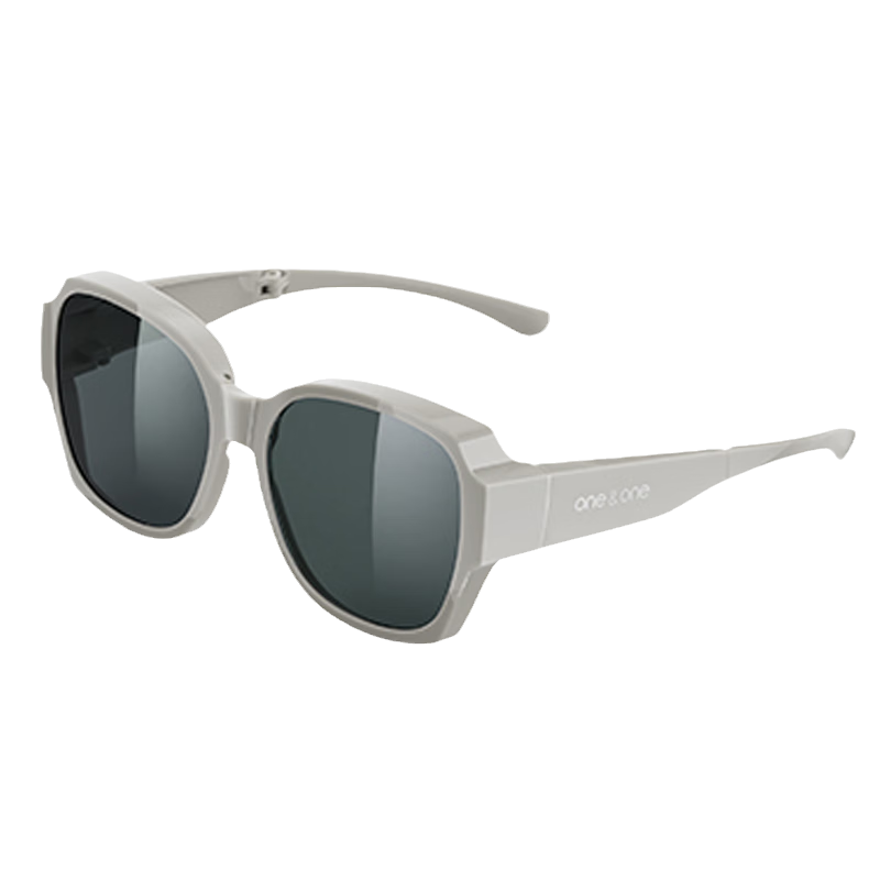 One&one Foldable Sunglasses Clip-On Polarized UV Protection for Women, Can Be Used with Prescription Glasses