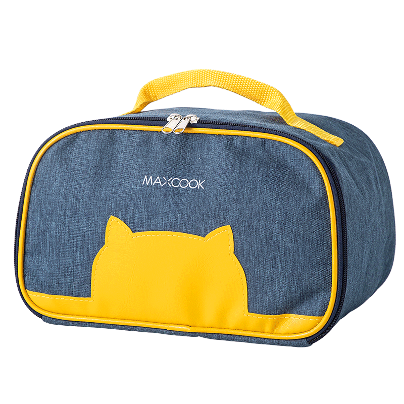 MAXCOOK Insulated Lunch Bag, Food Storage Container, Portable Handbag with Aluminum Foil Lining, 26*19.5*16cm MCFT5367