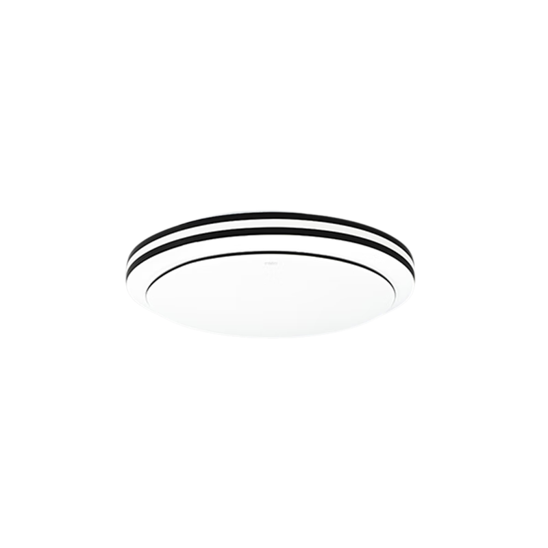 NVC LED Ceiling Light, Stylish Lighting Fixture, Double-Layer Illumination Lamp, Study And Bedroom Lighting, Round Lamp, 24W, Three-Color Options, Installation Included