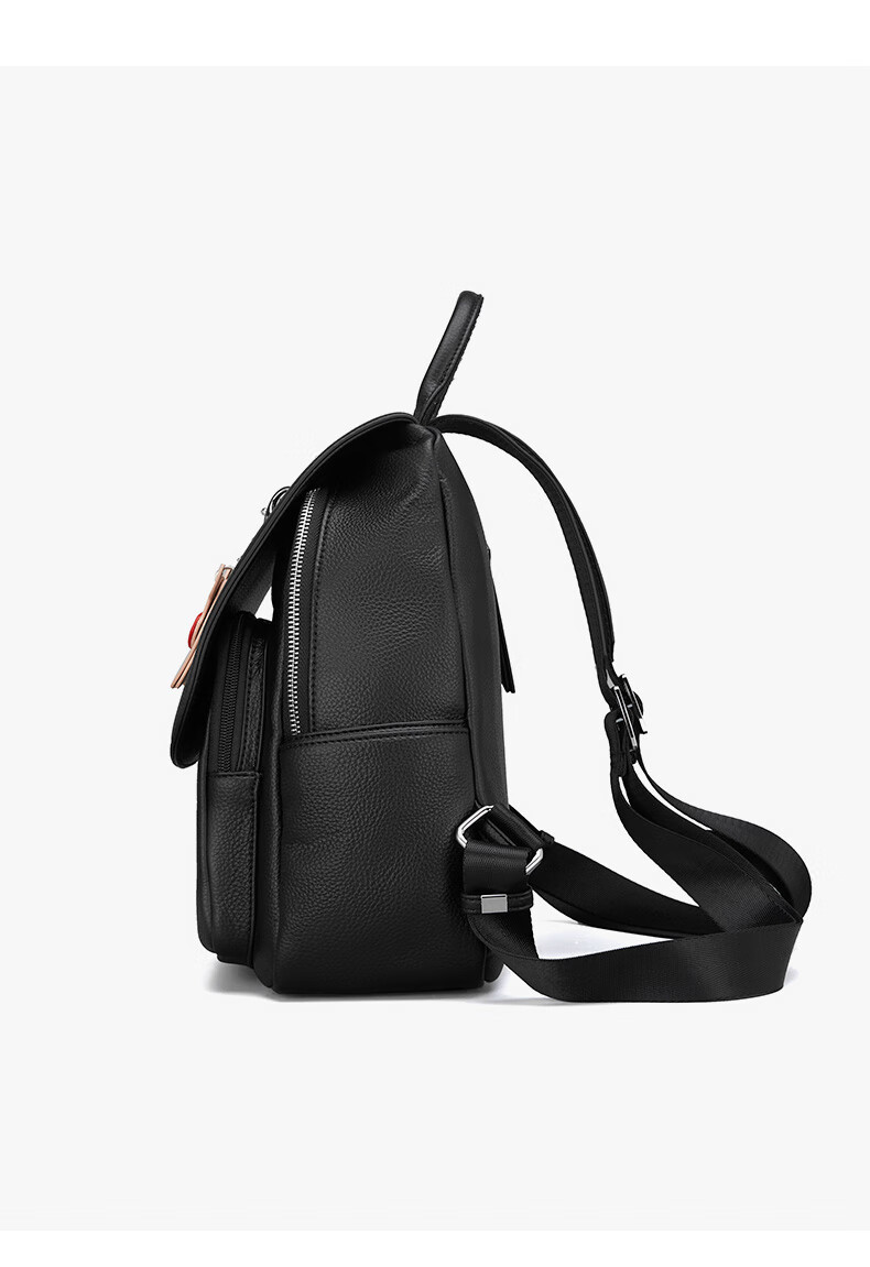 意尔康(yearcon)包包女双肩包简约背包牛年大容量休闲旅行包学生书包