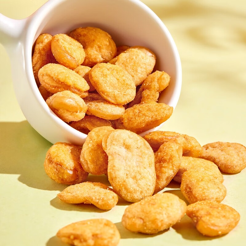 甘源蟹黄味蚕豆休闲零食坚果炒货风味蚕豆瓣小吃特产独立小包食品200g