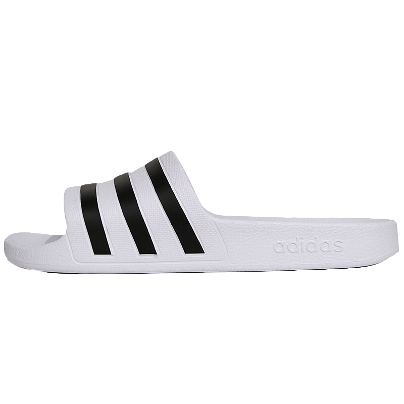 Adidas Men's And Women's Shoes, Swimming Series, ADILETTE AQUA Sports Slippers, F35539, White, Size 42