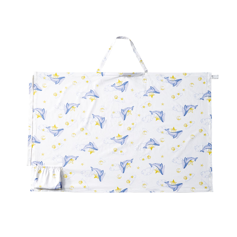 Shiyuejiejing Nursing Pad, Multifunctional Breastfeeding Cover for Outdoor Use, Anti-Exposure Nursing Cover, Whale Dream