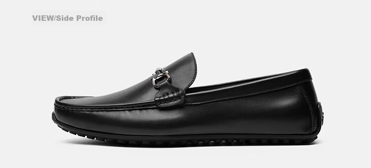 Goldlion Men's Loafers, Slip-On Shoes, Lightweight And Comfortable, Business Casual Shoes, G567310469AAB, Black, Size 41 20