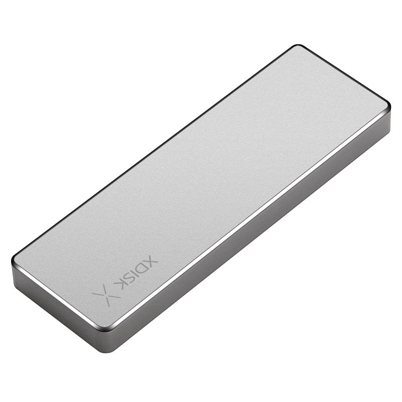 Xiaopan (XDISK) 128GB USB3.2 Portable Solid State Drive (PSSD) M Series Type-C Silver Ultra-Thin Fashionable Direct Phone Connection Data Backup Compatible with MAC