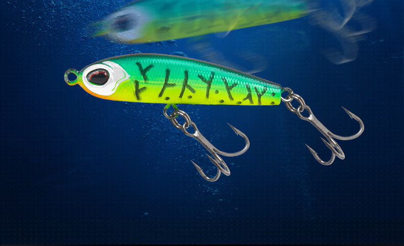 Guowangliya Lure, Micro-Sinking Pencil Long-Casting Lure, Artificial Bait for Freshwater, Topmouth Culter, Red Tail, And Similar Fish, 4g/M07 8