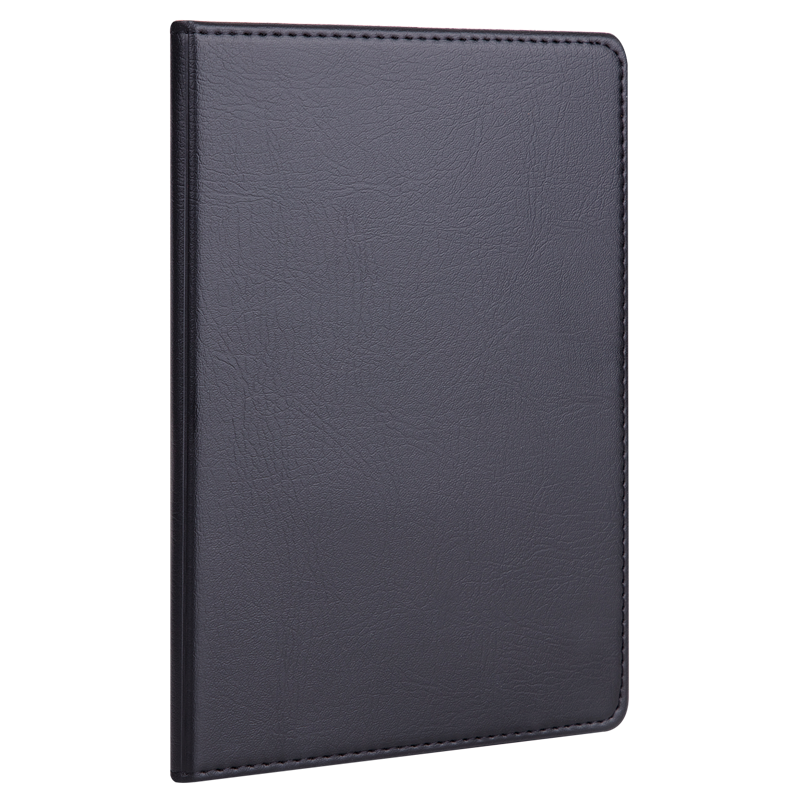 Deli Leather Notebook, Light Business Notepad for Office Meetings And Note-Taking, 16K 80 Sheets/Book, 245*171mm, 7900 Classic Black Model