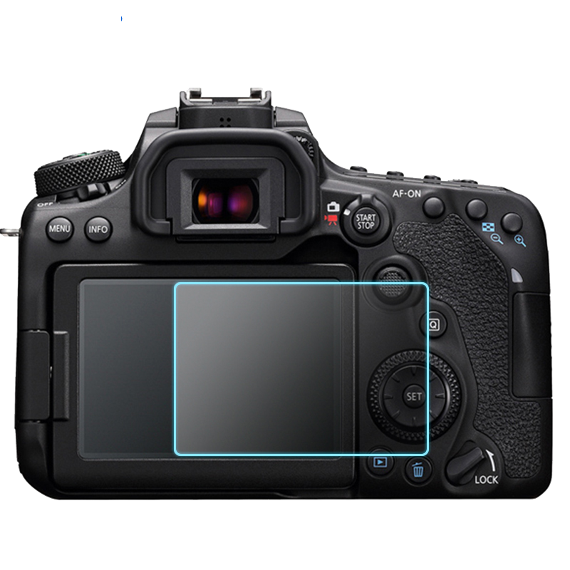 JJC Tempered Glass Screen Protector for Canon 90D, Compatible with 80D And 70D Camera Screens, DSLR Accessory