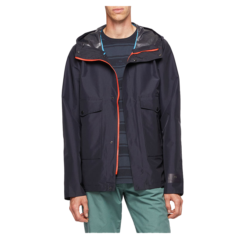 保罗史密斯 paul smith 男士时尚简约舒适商务休闲外套 深蓝色夹克