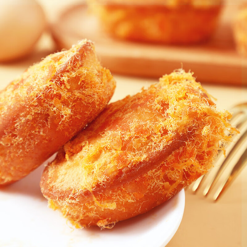 味滋源 肉松蛋糕吐司早餐代餐肉松小面包网红零食蛋糕糕点 500g/箱