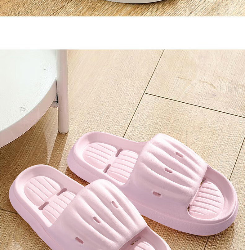 RENBEN Slippers for Men And Women, Couples' Home Bathroom Quick-Drying Water-Draining Slippers TX20001 Black 42-43 5