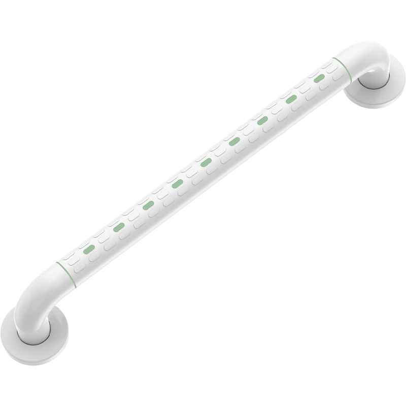 MODUN Straight Handrail Toilet Anti-Fall Bathroom Grab Bar with Night Light, Non-Slip Accessible Safety Rail for Elderly 91W