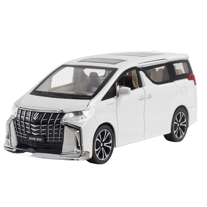 Chiyu Toys, Toyota Alphard Business Vehicle Model, Nanny Car, Realistic Alloy Car Model, Toy Car Model, Gift for Boys