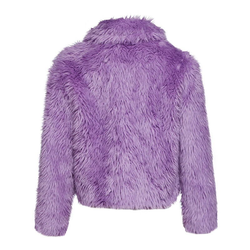 msgm奢侈品秋冬女装上衣3142mdh1017805紫色38