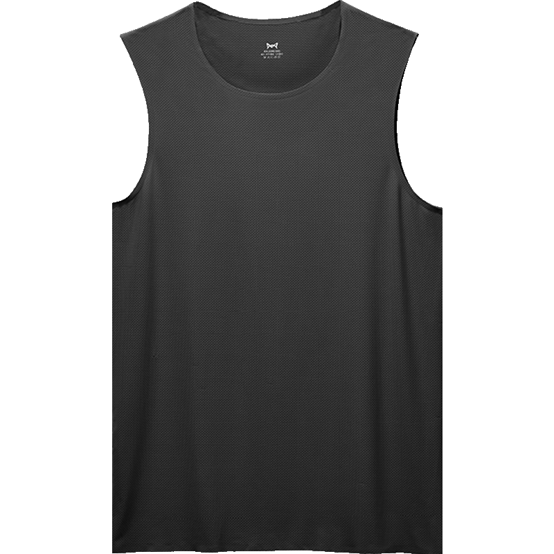 MiiOW Men's Tank Top, Summer Lightweight Ice Silk Sleeveless Vest, Breathable Mesh Quick-Dry Sports Undershirt for Outdoor Wear