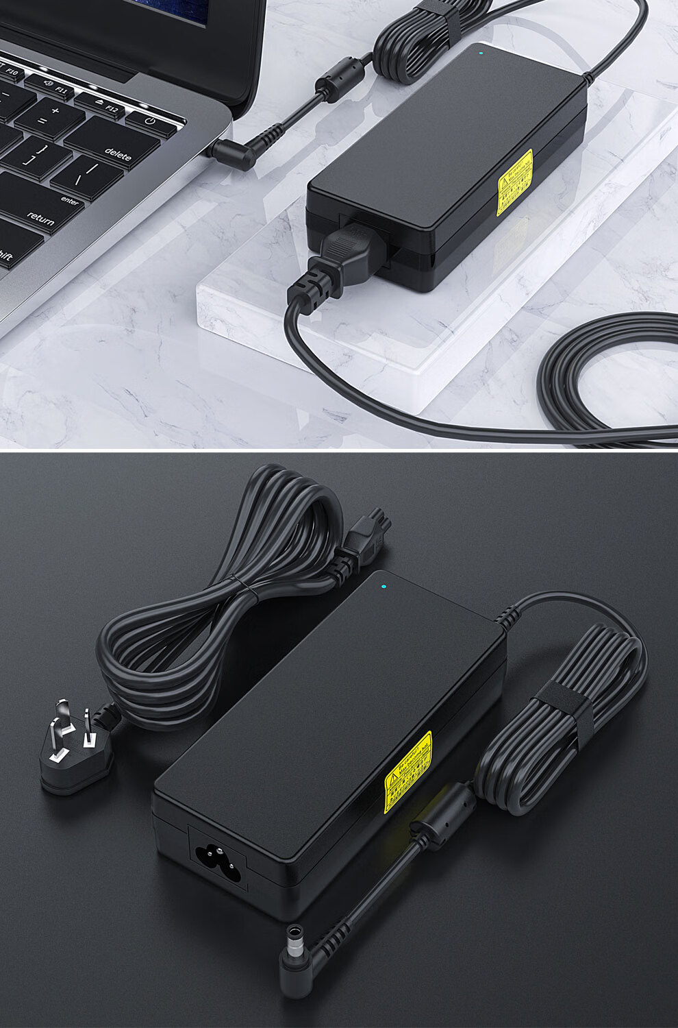 Delippo 12V10A Power Adapter Compatible with All-In Desktop Computers, Mini PCs, 12V6A/7.5A/6.5A Vacuum Cleaners, Subwoofers, Speakers, LED Screens, Monitors 6