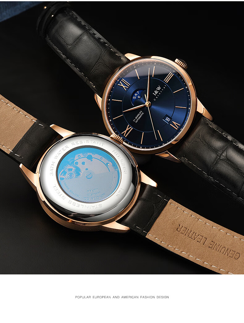 Aiwochi Swiss IW Men's Watch, Fully Automatic Mechanical Watch, 2026 New Model, Official Authentic Luxury Brand, Top Te 12
