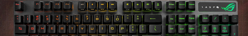 ROG Warrior 2 RX Mechanical Keyboard Wired Gaming Keyboard with RX Blue Switches RGB Backlight Black Myth: Wukong/LPL Waterproof And Dustproof Keyboard 104 Keys Black 19