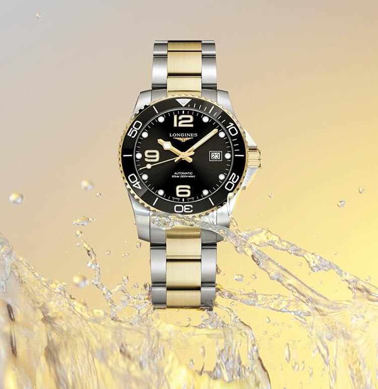 LONGINES Swiss Watch, Conquest Diving Series, Men's Steel Strap Mechanical Watch L37423967 2