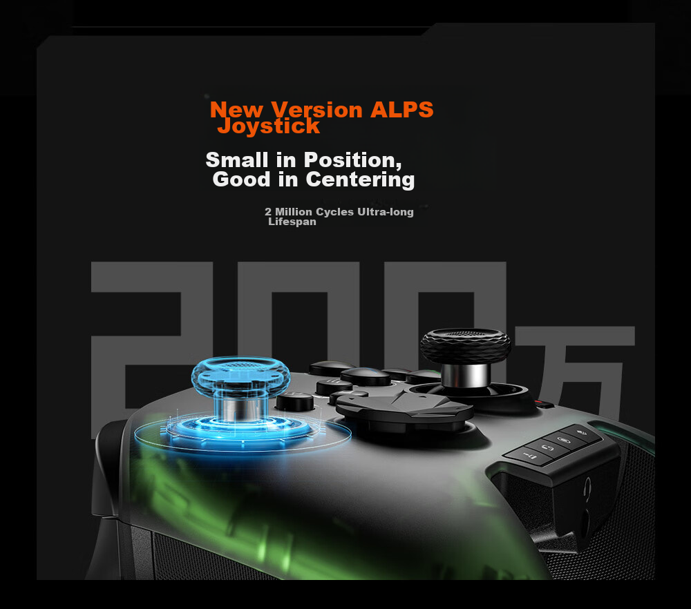 Mojiang Rainbow 2 PRO Wireless Game Controller Switch/NS/PC Xbox Bluetooth Motion-Sensing Apex Black Myth: Wukong/Monster Hunter: Strides of Destiny Standard Editio 11