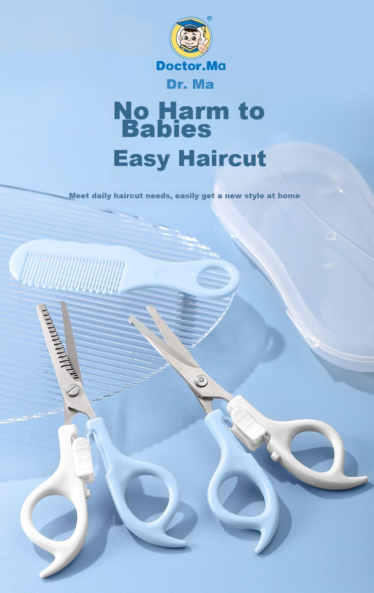 DOCTOR MA Hair Trimmer, Baby Hair Clipper, Infant Hair Cutter, Hair Shaver Comb, Bangs Trimmer, Children's Hair Cutting Tool, Gree 1