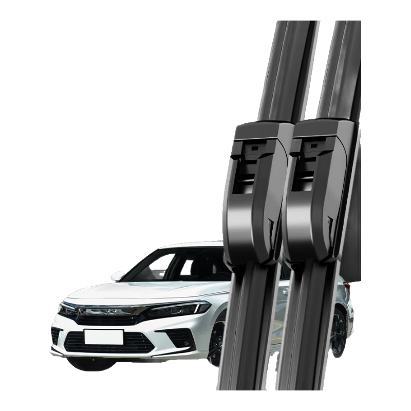 Aoming Honda Civic Windshield Wipers, 10th Generation Civic Boneless Silent Wear-Resistant Natural Rubber Wiper Blades