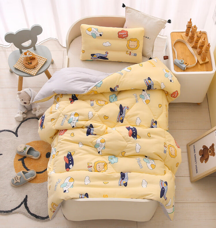 9I9 Baby Quilt, Spring And Autumn Comforter, Infant Blanket, Kindergarten Bedding, All-Season Washable, Class A, A102 Airplane 8