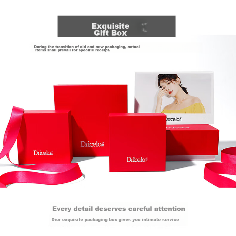 Dairuo Red Earrings without Piercings, Large Earrings for Women, Elegant And Unique, Exaggerated Earrings, High-End Autumn And Winter New Year Festive Accessories 13