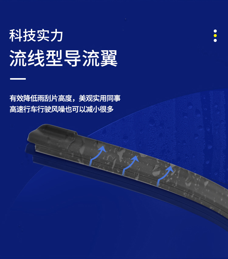 Goodyear Windshield Wiper Blades for Wuling Hongguang Mini, Specially Designed for 2020-2024 Models, Frameless Wiper Blades for Hongguang Mini Cars 4