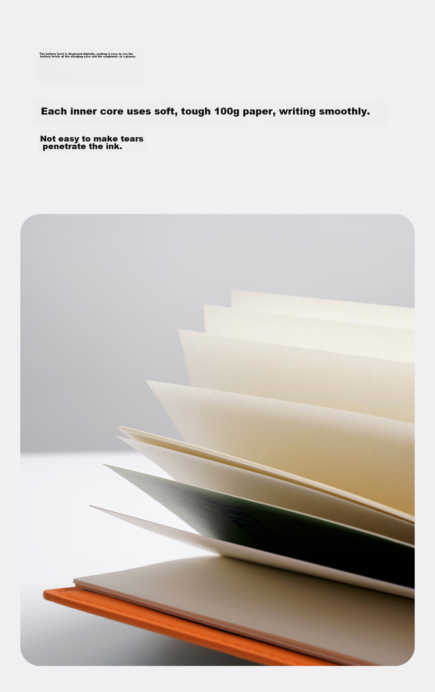 Chenzao Travel Guide with Detachable Replaceable Dot Matrix Core, 60 Pages 10